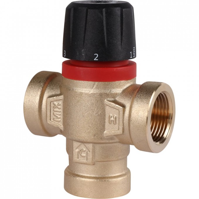 Термостатический смесительный клапан для систем отопления и гвс ROMMER RG0092NU9FV18U 8851190