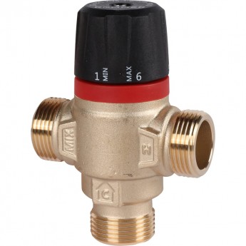 Термостатический смесительный клапан для систем отопления и гвс ROMMER RG0092NU9FV18V
