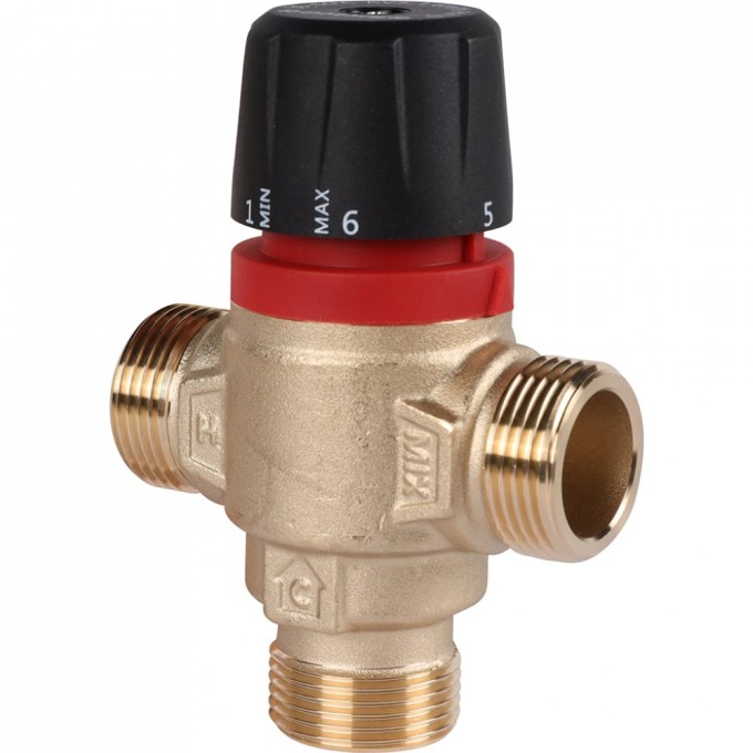 Термостатический смесительный клапан для систем отопления и гвс ROMMER RG0092NU9FV193 8851202