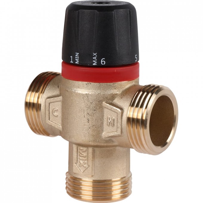 Термостатический смесительный клапан для систем отопления и гвс ROMMER RG0092NU9FV1H9 8851238