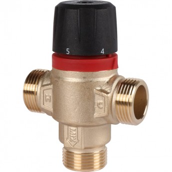 Термостатический смесительный клапан для систем отопления и гвс ROMMER RG0092NU9FV1H8